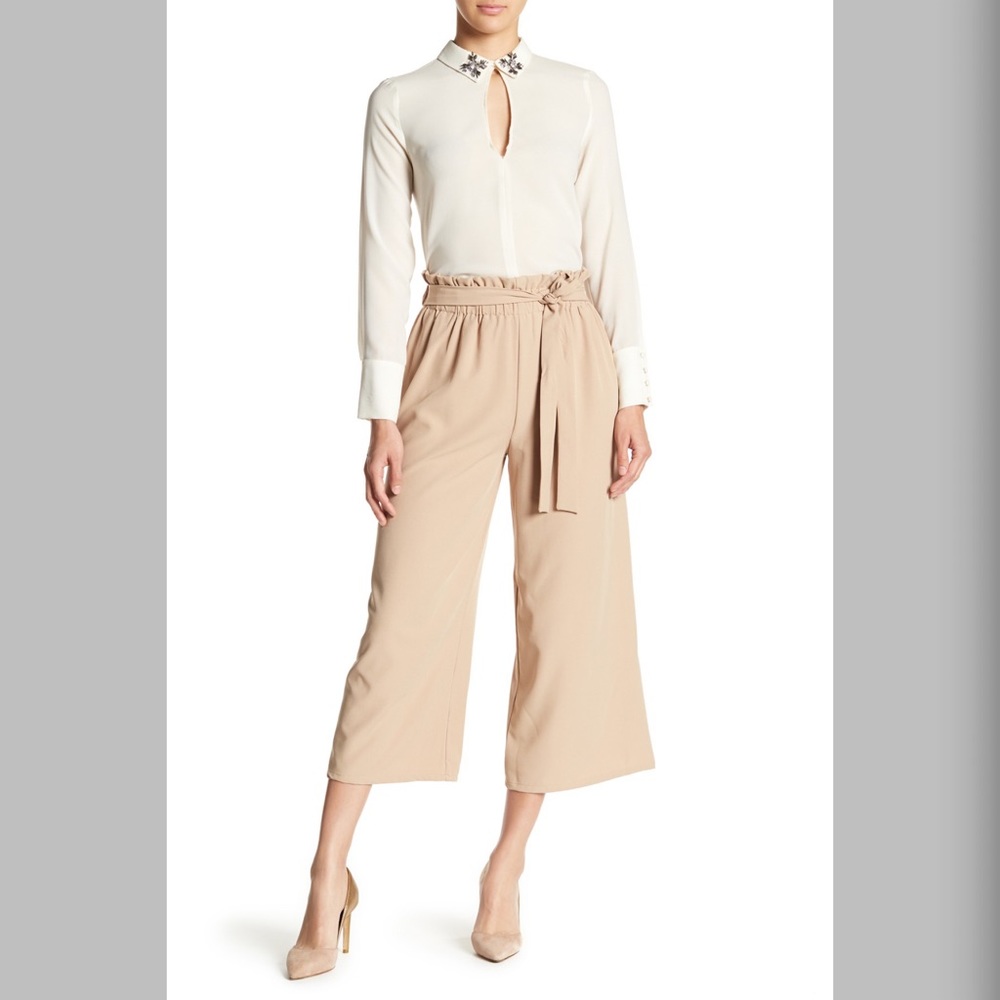 Smocked Tie Waist Pants, Brand New, with tags 🏷